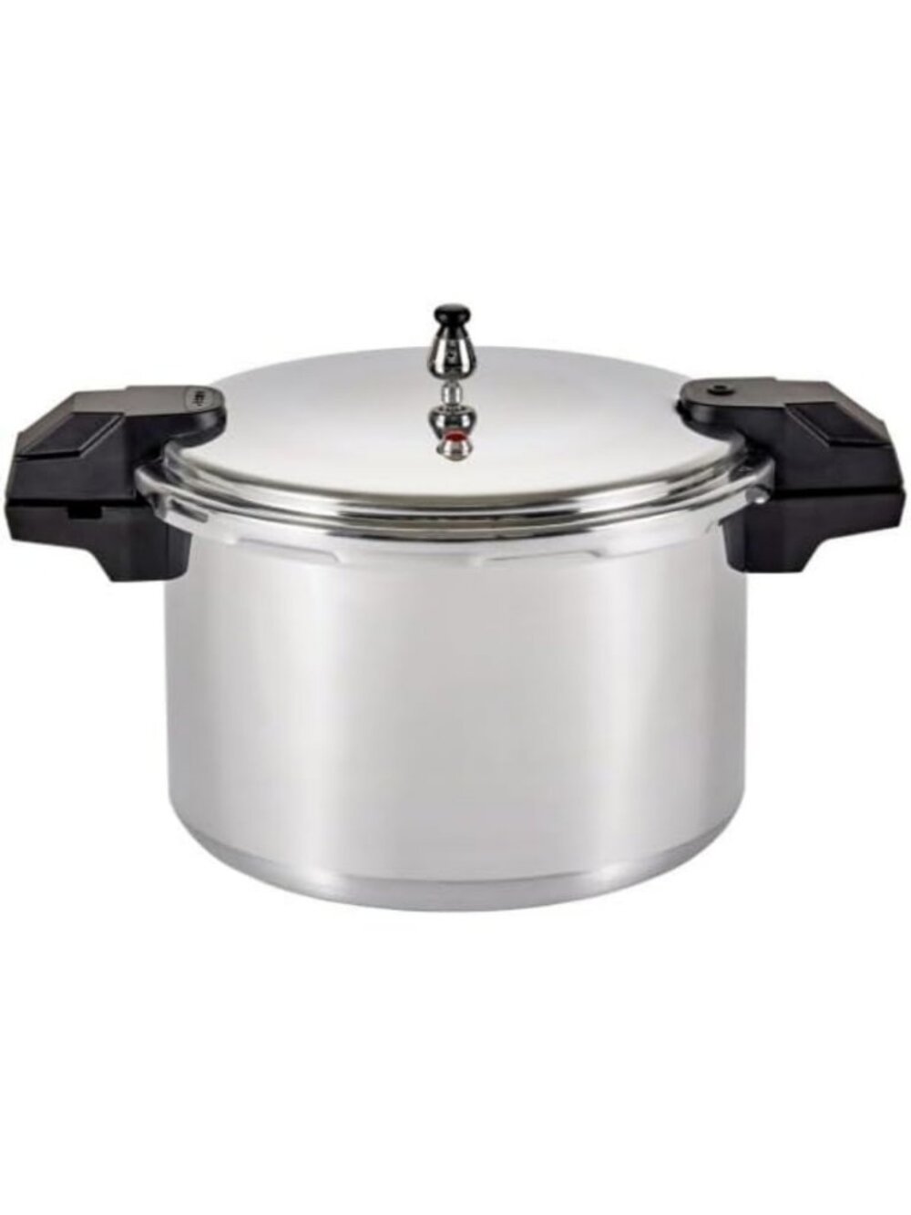 16-Quart Polished Aluminum Pressure Cooker & Canner - 5/10/15 PSI Cookware